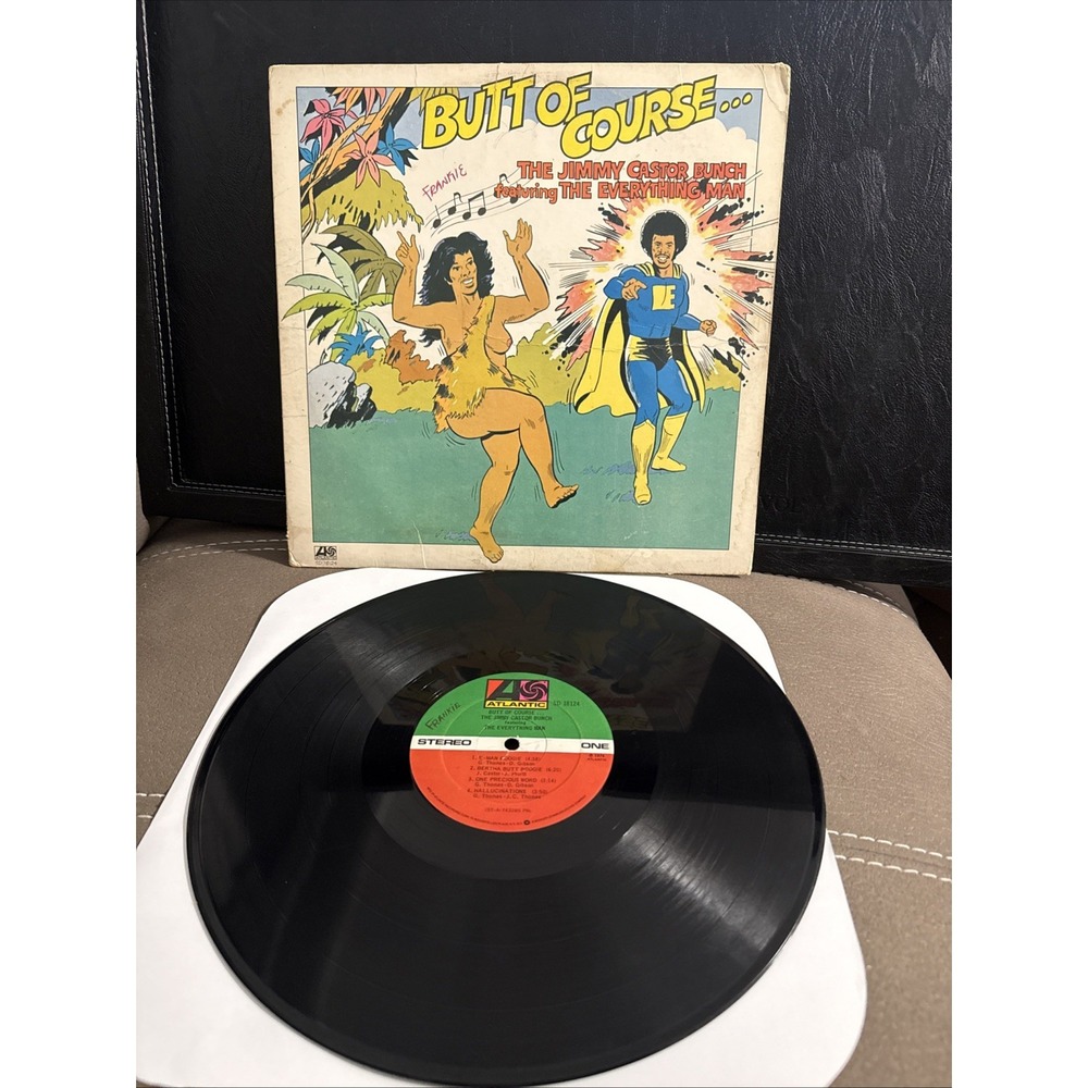 JIMMY CASTOR BUNCH Butt Of Course ATLANTIC LP VG
